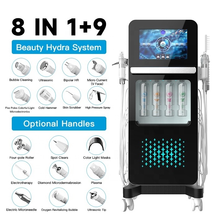 NewFace 2024 Newest 17 IN 1 Hydra Oxygen Equip Factory OEM Diamond Microdermabrasion Aqua Peel Hydro Facial Machine Manufacturer