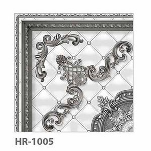 HR-1005 Ceramic Floor Tiles for Glossy Surface Galicha Series in Gray Color Carpet Look Floor Tiles Rectified Cut Tiles by Novac