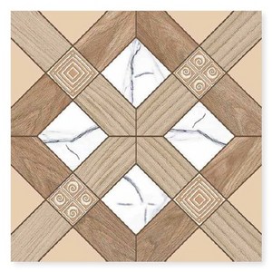 Model 80081 in 396x396mm Ceramic Floor Tiles for Satin Matte Surface Finish Indian Ceramic Tiles Best Tile by Novac Ceramic