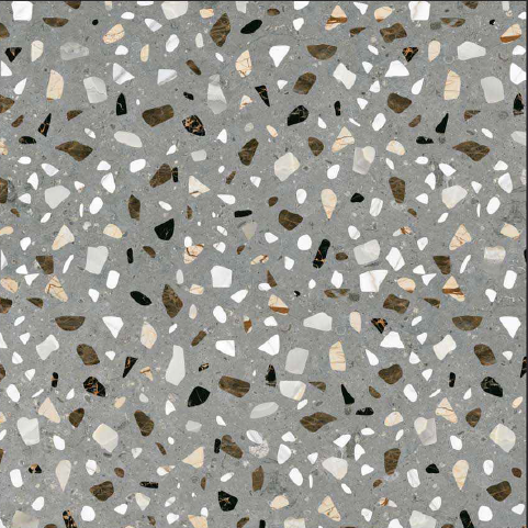 Terrazo Flooring Model 1232 Digital Glazed Polished Porcelain Tiles in  Size 800x800mm for Traditional Look in AAA Grade Quality