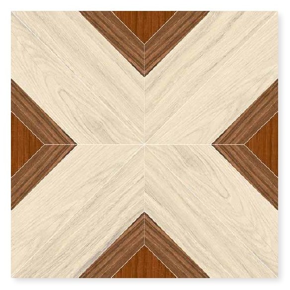 Model 80081 in 396x396mm Ceramic Floor Tiles for Satin Matte Surface Finish Indian Ceramic Tiles Best Tile by Novac Ceramic