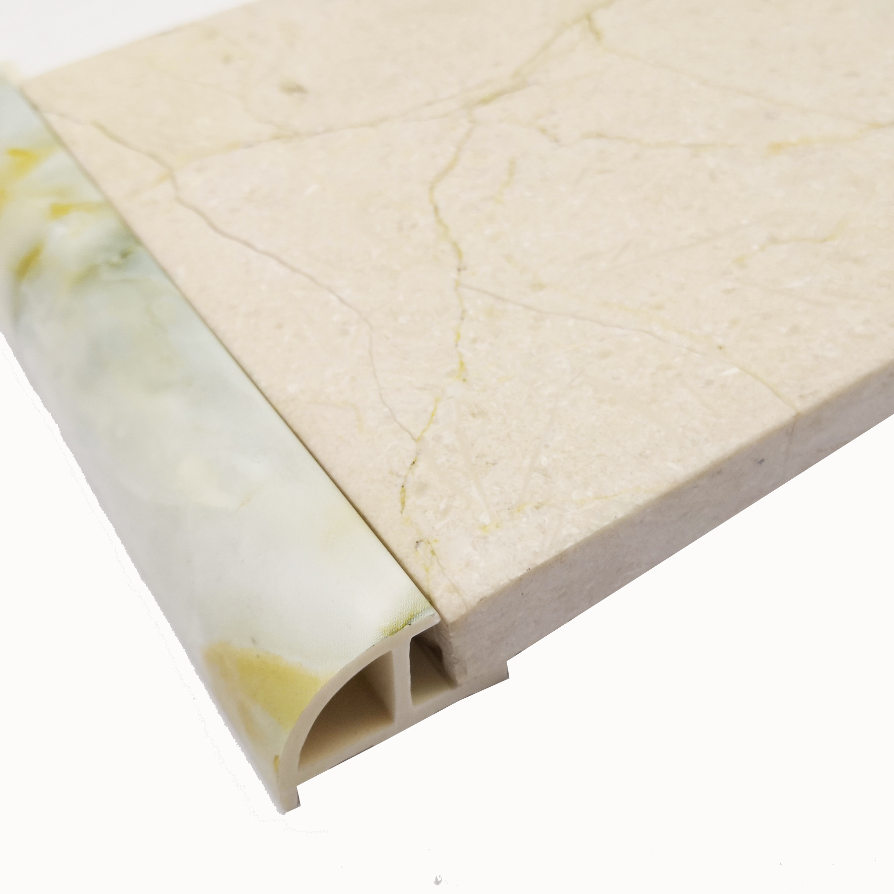 High Quality Marble Flexible Round Plastic Tile Trim