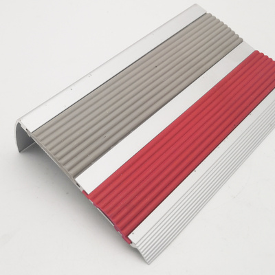 aluminium tile edging stair nosing/stair decorative edging/anti-slip strip for stair floor