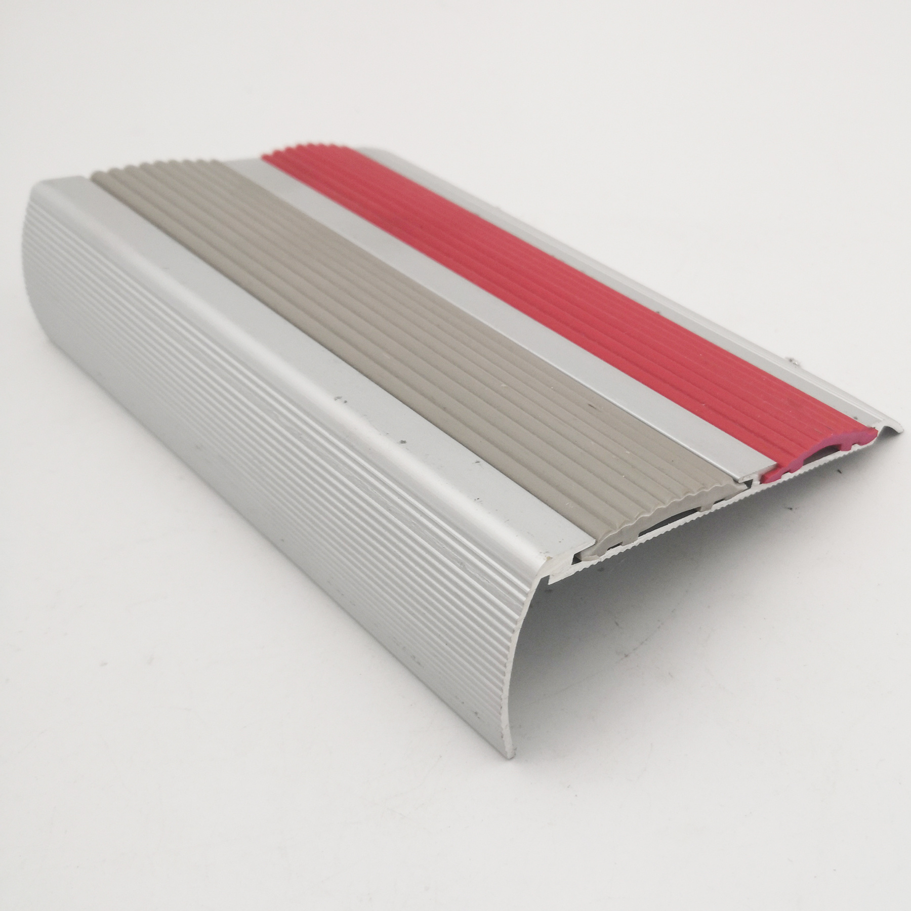 aluminium tile edging stair nosing/stair decorative edging/anti-slip strip for stair floor