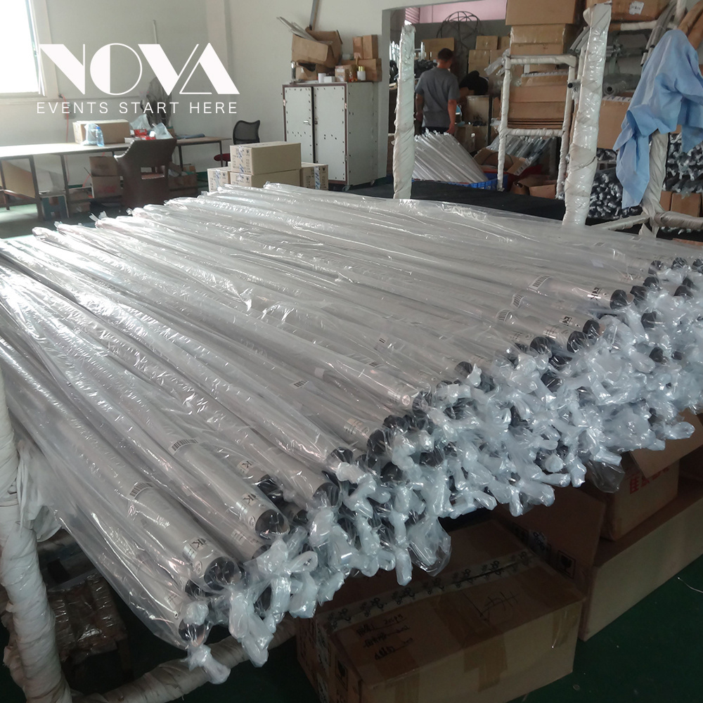 Aluminum Pipe And Drape Kits For Backdrop Decor / Wedding Decor