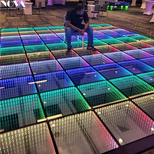 3D infinity led mirror dance floor