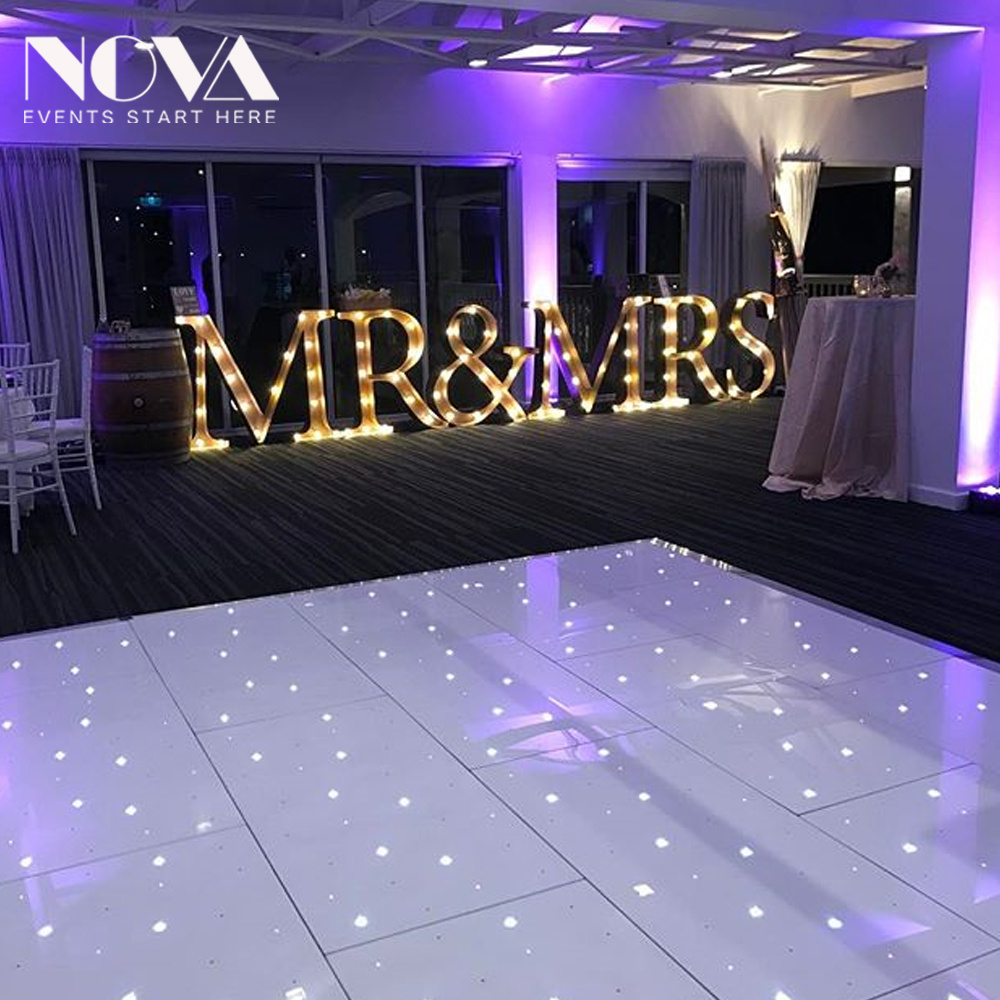 NOVA dj lights lazer party lights LED dance floor for rental wedding