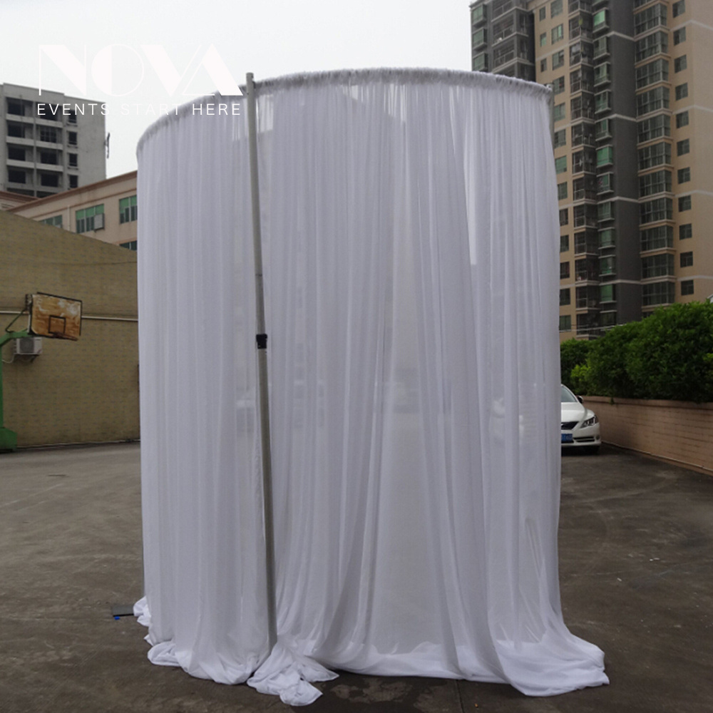 Aluminum Pipe And Drape Kits For Backdrop Decor / Wedding Decor