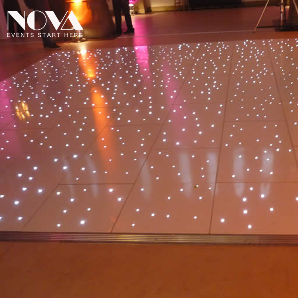 NOVA event decoration Acrylic panels led rgb pixel dance floor