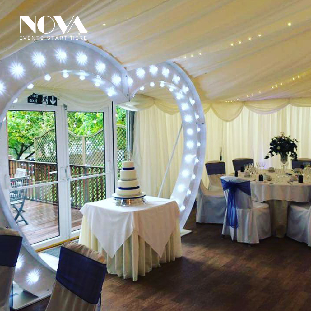 2018 nova  Led Heart Arch For Wedding Decoration/ Heart Shaped Archway