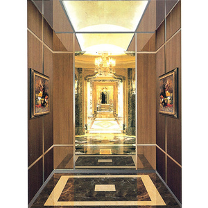 luxury decoration Customized differentiated High stability passenger elevator for 6 person