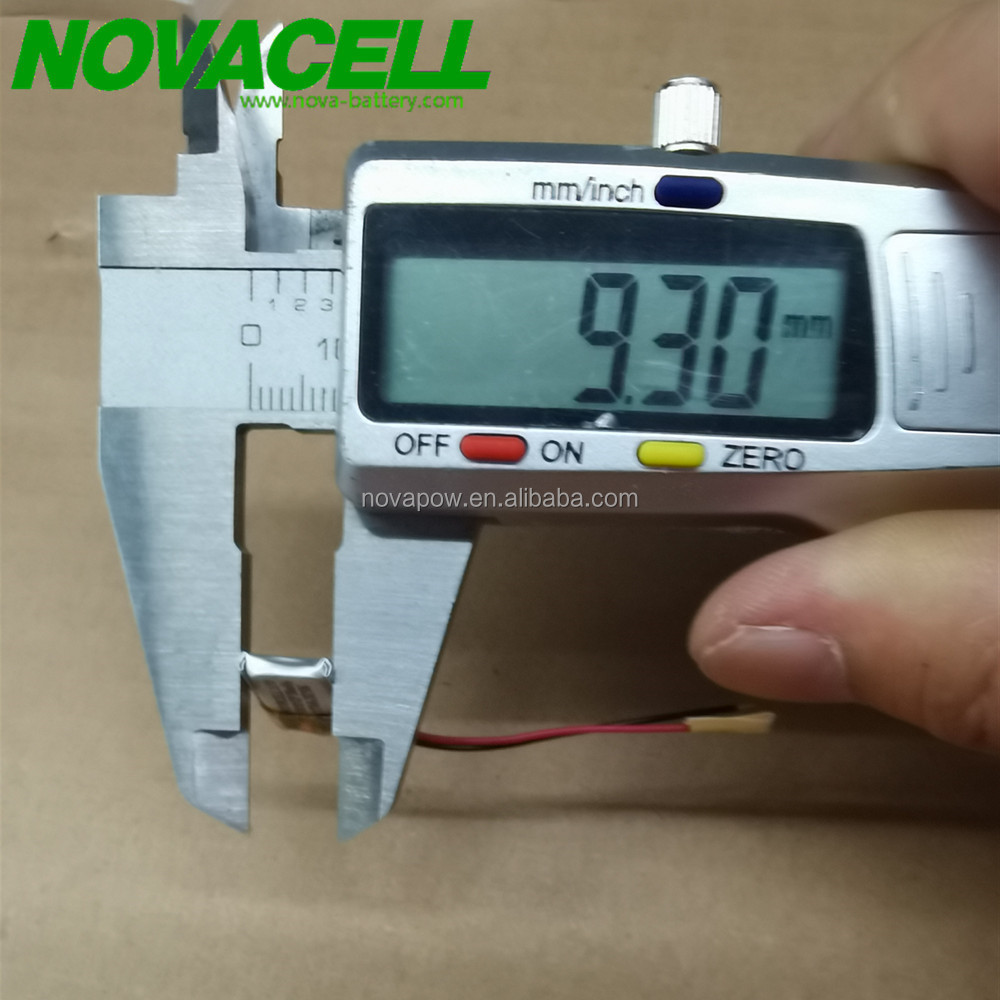 factory new design lipo 301012P 3.7v 30mh  lithium polymer battery with pcb