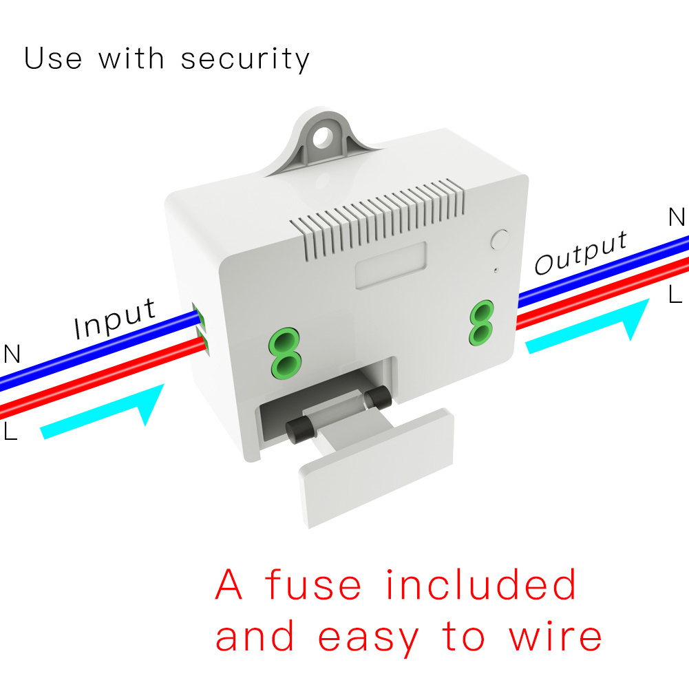 RF433 Wireless Self Powered Remote Control Smart Light Switch No Battery Needed Smart Home