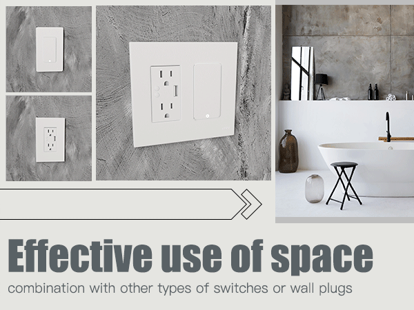 Wifi SWITCH for Lights Single Pole 3 way Double triple 3gang Neutral Wire Required Tuya Switch Relay Alexa Google Home