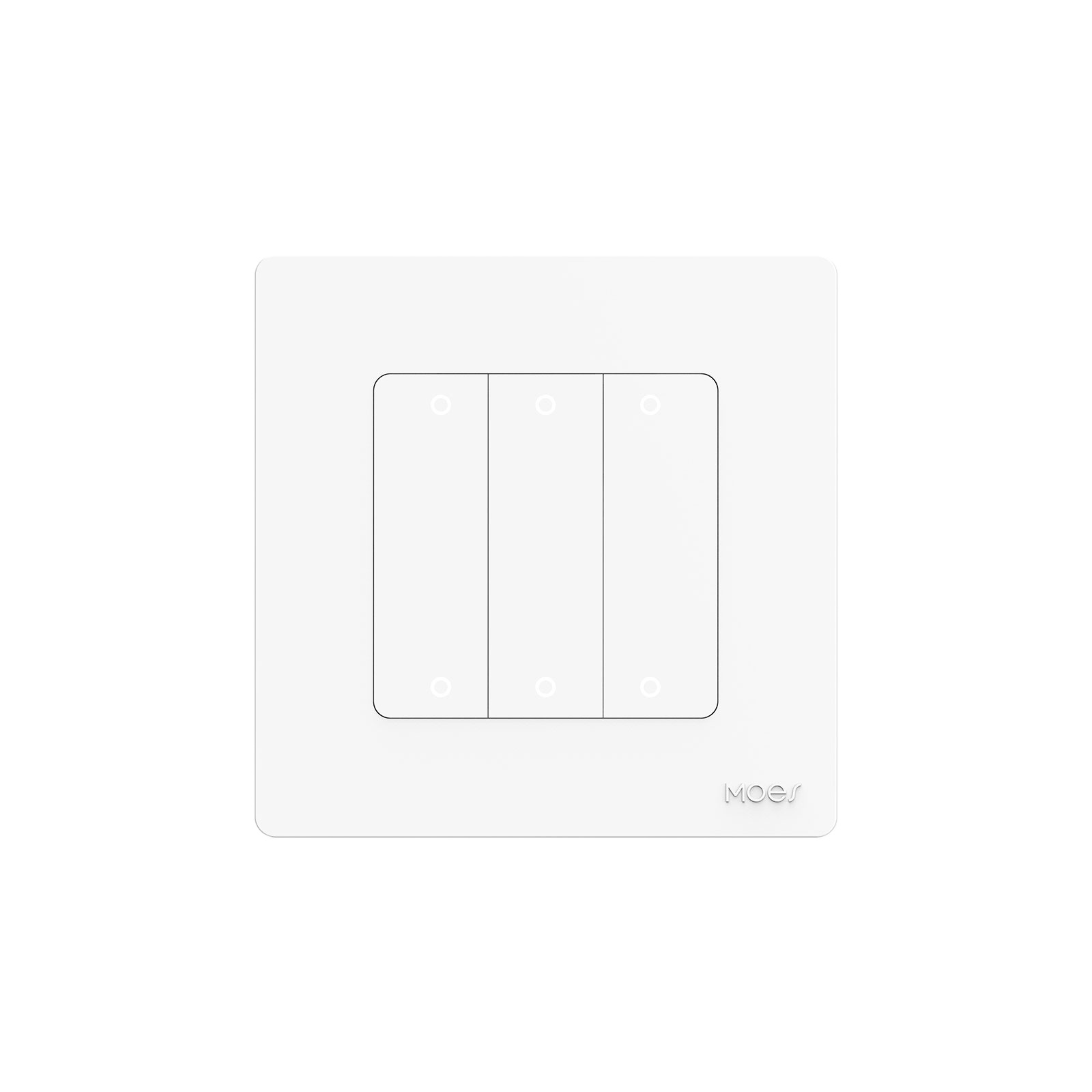 Tuya Zigbee Smart Scenario Scene Switch 4 Button Wireless App Remote Control Light Switch 4 Gang Switch Scene Wall Panel