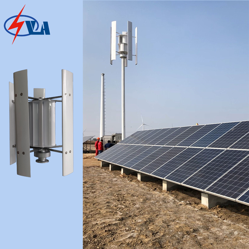 Vertical Axis Wind Turbine 400W 500W 800W 1000W 2000W 3000W 5000W High Efficiency Wind generator, marine, office, house, etc