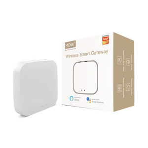 Zigbee Blue tooth MESH Gateway Hub Multi Mode Tuya Zigbee Gateway Smart home automation, APP wireless remote control