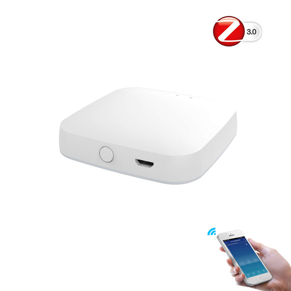 Zigbee Hub Tuya Gateway IOT Zwave Wifi BT Smart Home Automation System Integration Tuya Smart life APP Wireless Wired Alexa