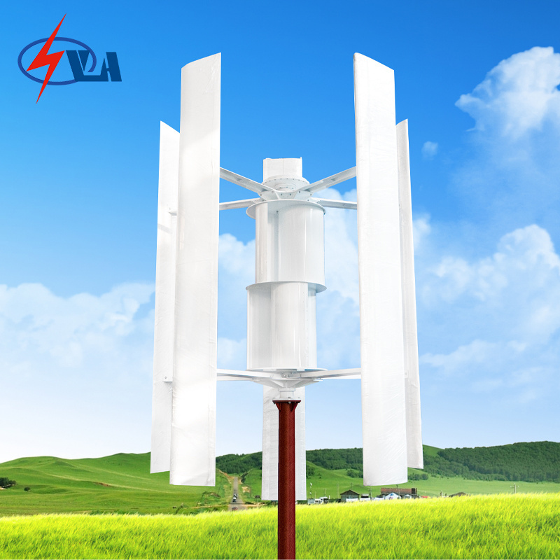 Vertical Axis Wind Turbine 400W 500W 800W 1000W 2000W 3000W 5000W High Efficiency Wind generator, marine, office, house, etc