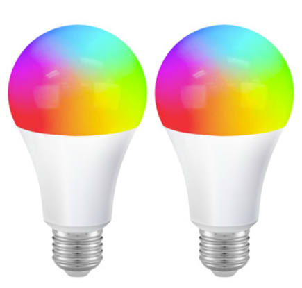 RGB warm cold color ZIGBEE 3.0 smart LED bulb E27, dimmable, work with google home, TUYA Smart life