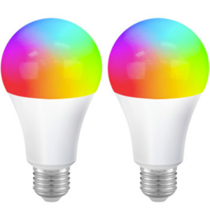 RGB warm cold color ZIGBEE 3.0 smart LED bulb E27, dimmable, work with google home, TUYA Smart life