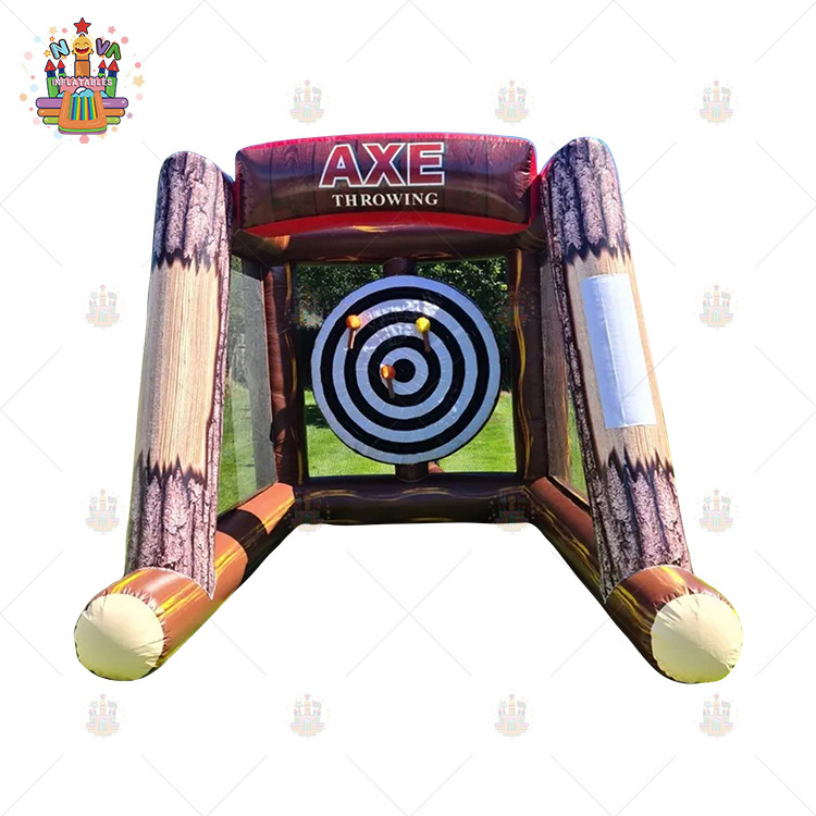 Outdoor Rental Toy Carnival Sport Games Inflatable Throwing Game For Adult And Kids