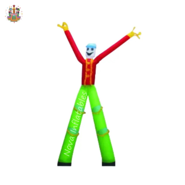 Factory hot sale balloon inflatable air dancer waving desk custom made blow up tube man with logo