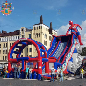 Adult commercial blow up inflatable bounce castle water commercial grade inflatable castle jumping combo bounce house