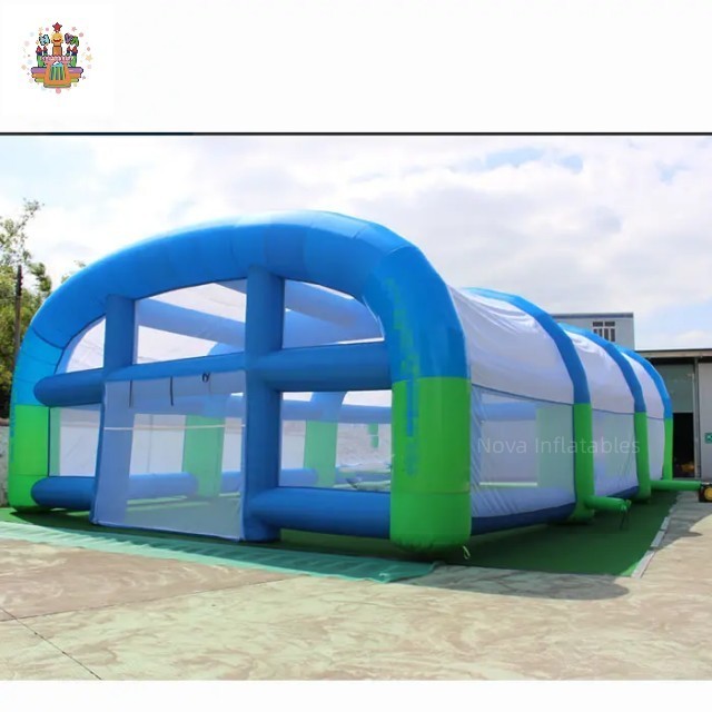 Large Inflatable Paintball Arena Durable Bunker Arena Structure Inflatable Paintball Bunker Tent