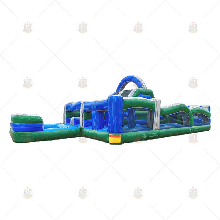 Factory Clown inflatable obstacle course inflatabke tunnel sport equipment jumping bouncer obstacle course for outdoor party