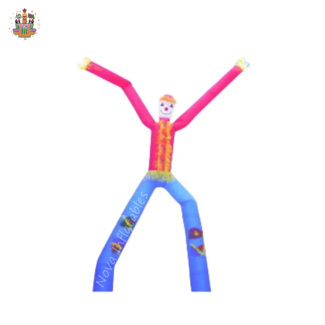 Factory hot sale balloon inflatable air dancer waving desk custom made blow up tube man with logo