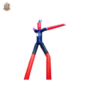 Factory hot sale balloon inflatable air dancer waving desk custom made blow up tube man with logo