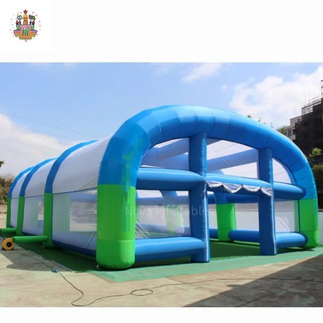 Large Inflatable Paintball Arena Durable Bunker Arena Structure Inflatable Paintball Bunker Tent