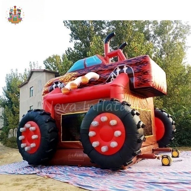 Inflatable Bouncer Monster Truck Bouncy Jumping Castle Bounce House