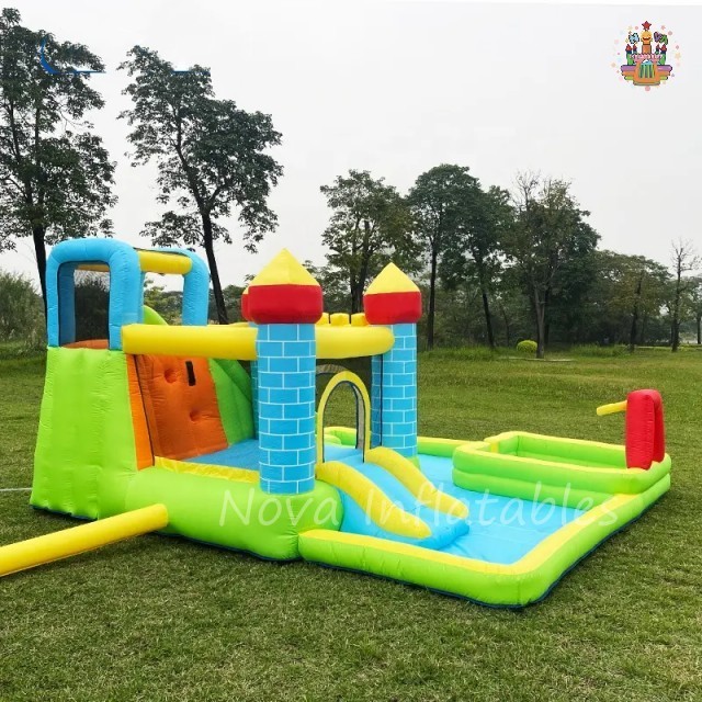 Inflatable toys for rent swimming pool slide trampoline bouncy castle bouncy house slide