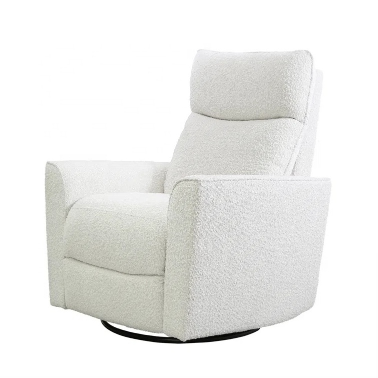 NOVA Nursery Room Modern Upholstered Swivel Reclining Glider Living Room Furniture Leisure Rocking Sofa Chair