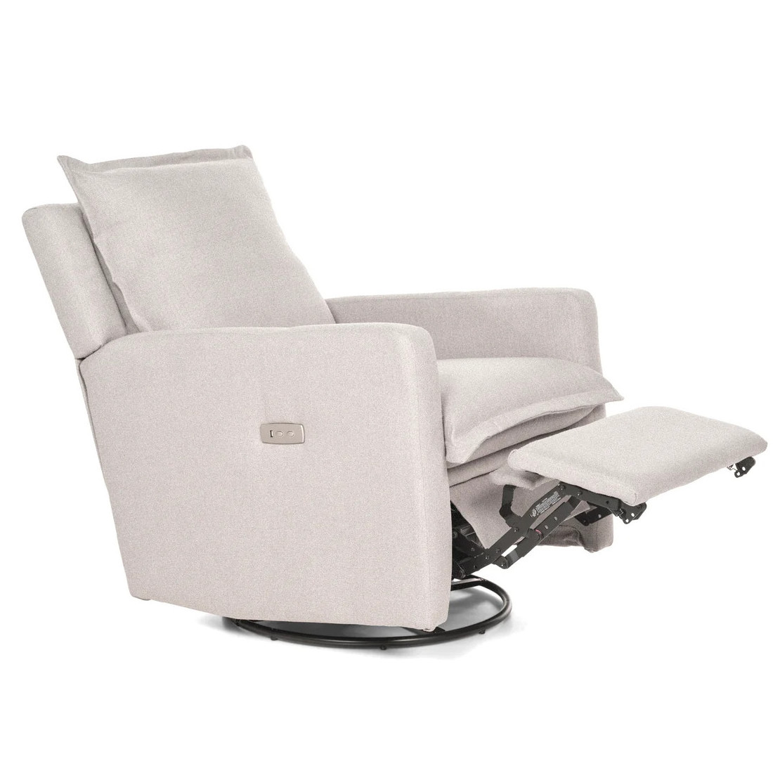 NOVA Modern Swivel Glider And Rocking Rotatable Arm Chair Living Room Functional Sofa Reclining Swivel Nursery Glider