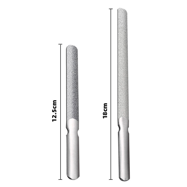 Professional Manicure Pedicure Tools Stainless Steel Nail File High Quality Metal Nail File