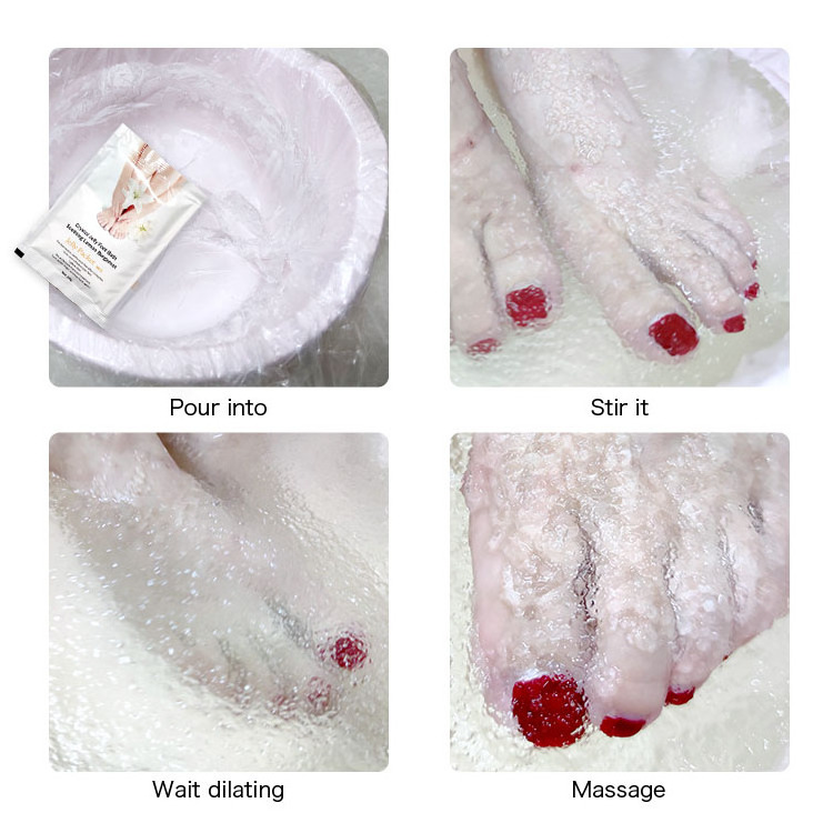 Wholesale New Salon Product Pedi Packs Jelly Pedicure Foot Bath Spa Pedicur Soak Supplier