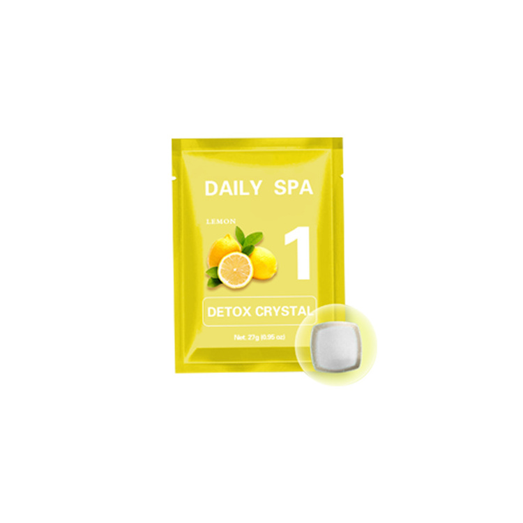 Lemon Foot Spa Pedicure Set 5 in 1 Sugar Scrub Foot Mask Pedicure Spa Kit 5 Set for Salon