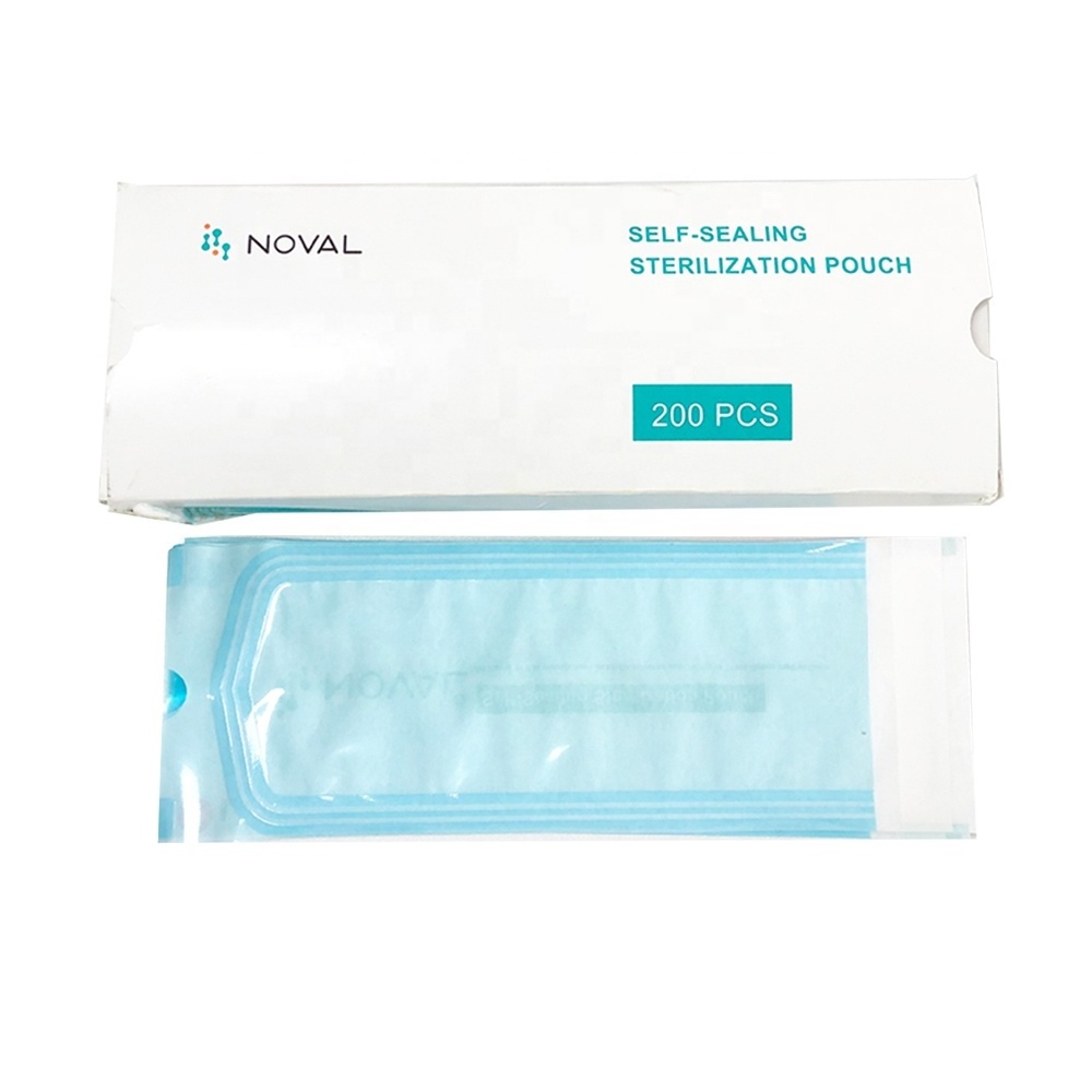 USA Warehouse Shipping Sterilization Pouches Self Seal Sealing Dental Disposable Autoclave Bag Dry Heat Pouch For Nail Salon