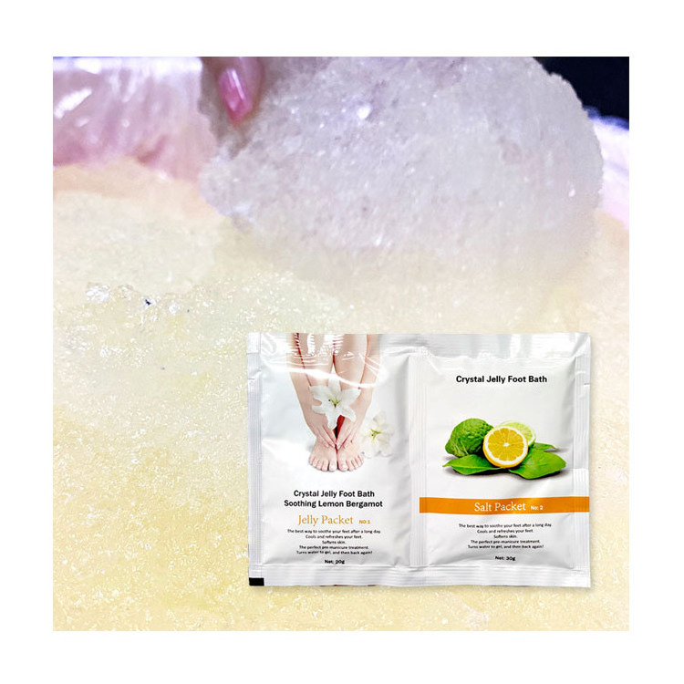 Wholesale New Salon Product Pedi Packs Jelly Pedicure Foot Bath Spa Pedicur Soak Supplier