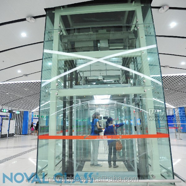 Tempered Laminated Glass For exterior building glass walls panels