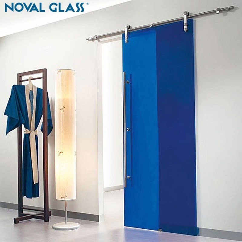 Clear or Colored Meeting Room Frosted Glass Door