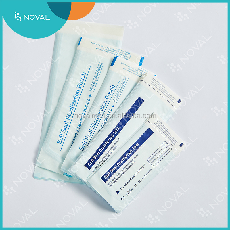 Self Sealing Sterilization Pouch / Sterilization Package for Beauty Salon, Hospital And Clinic