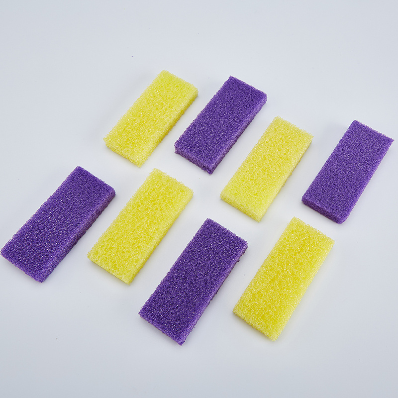 Disposable Purple Blue Yellow Pink Pedicure Foot Care Pumice Stone for Feet