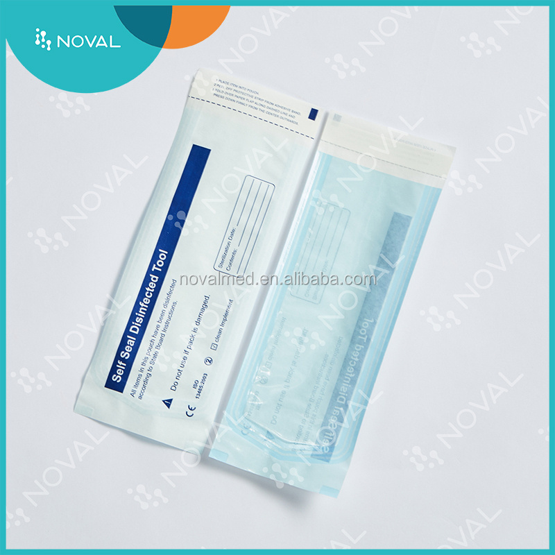 Self Sealing Sterilization Pouch / Sterilization Package for Beauty Salon, Hospital And Clinic