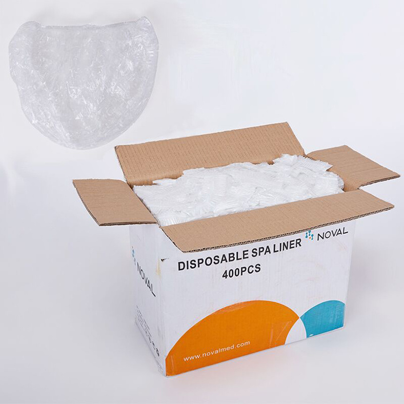 NOVAL disposable pedicure liner disposable pe liner disposable liner for pedicure tub 400 pieces per box