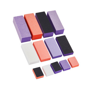 Wholesale Disposable 2 3 Way Sponge Mini File Nail File Buffer Block 100/180 Grit Factory OEM for Beauty Salon