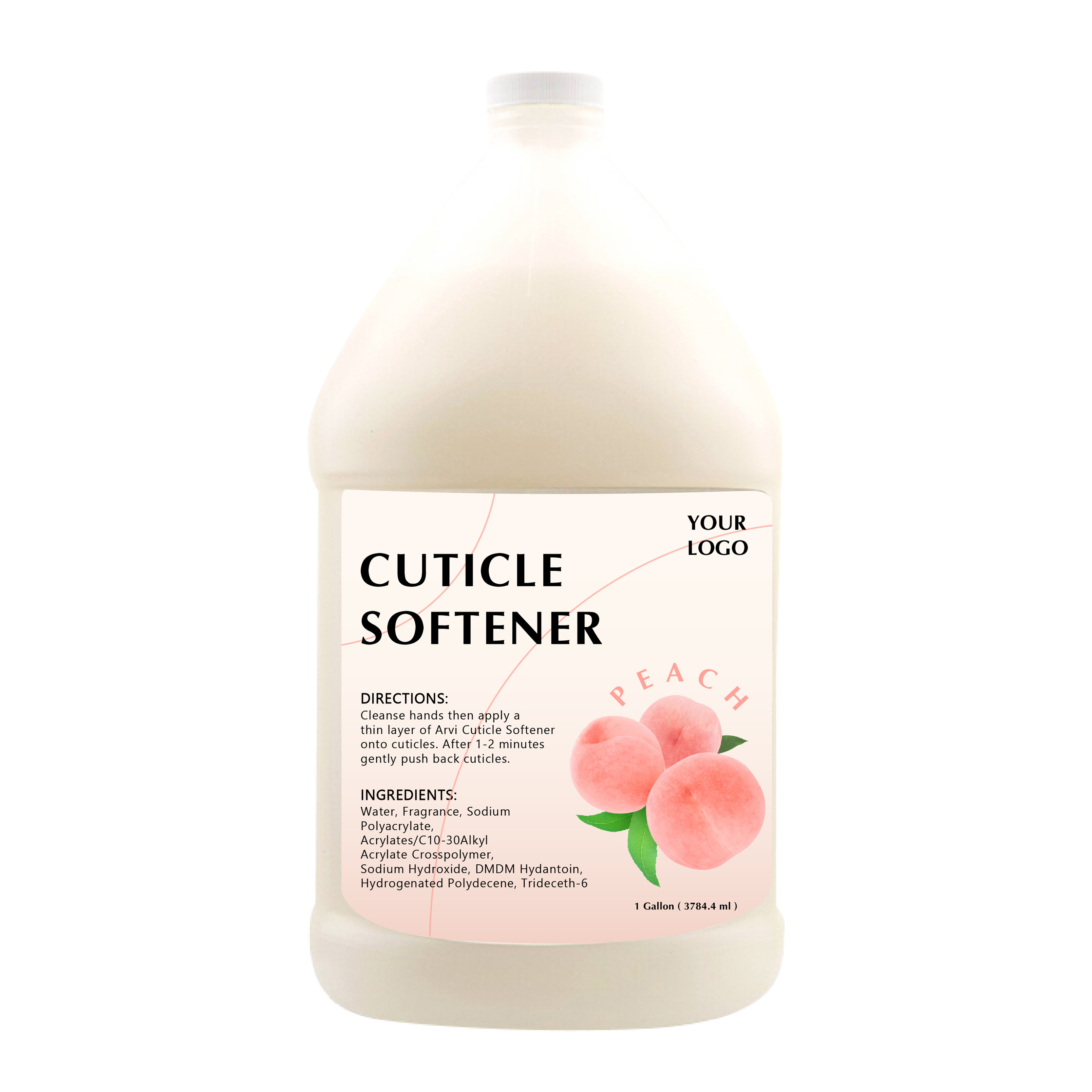 Private Label Salon Use Peiducure Spa Cuticle Remover Gallon Cuticle Softener